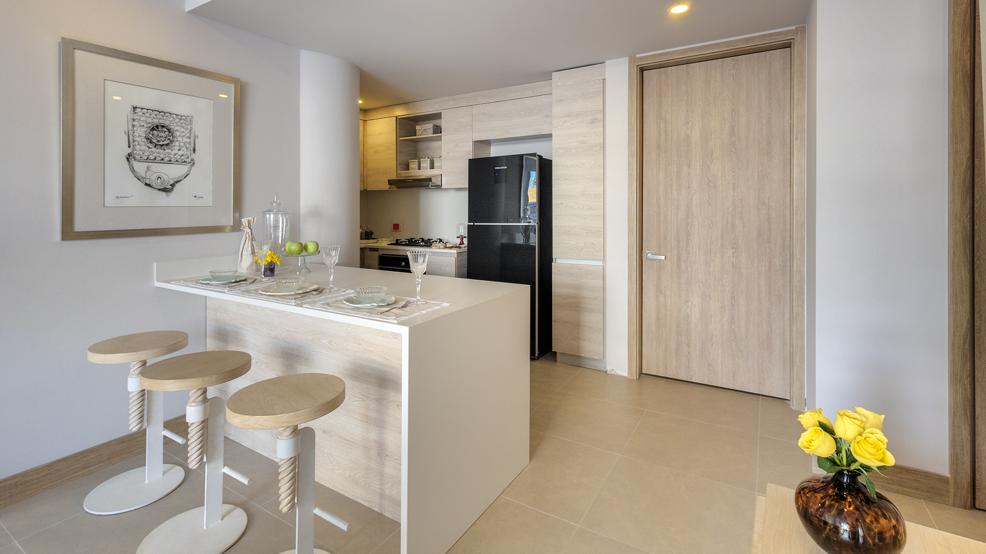 Apartamento cocina comedor